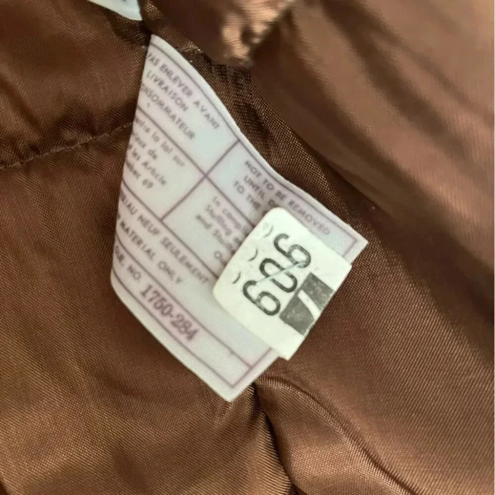 SOLD[M]Vintage Dalmys Wool Blend Western Rodeo Pattern Men Insulated Pea Coat - Picture 5 of 12